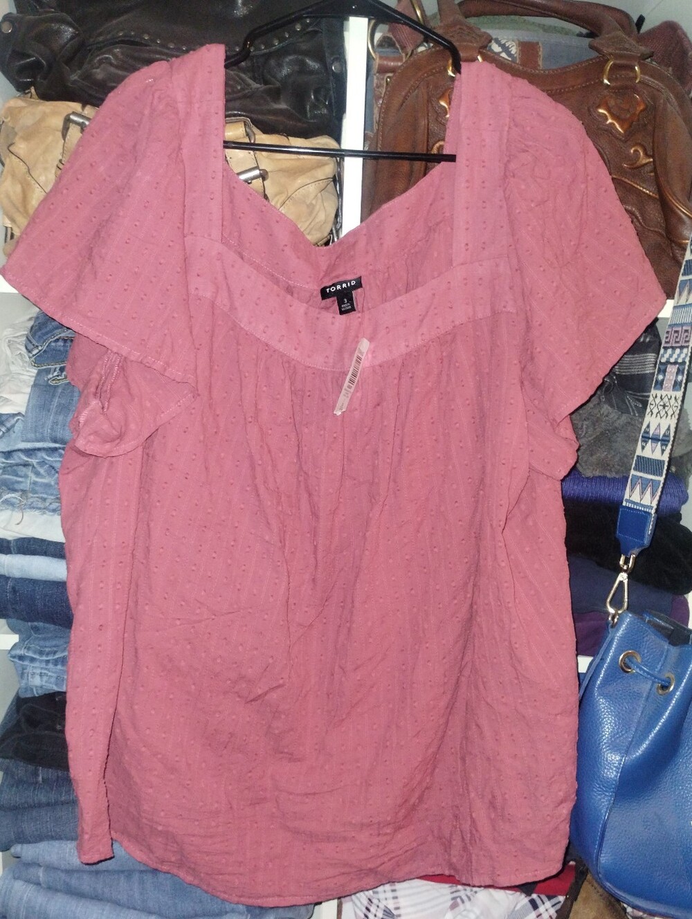 Torrid Blouse 3X - 100%cotton Top